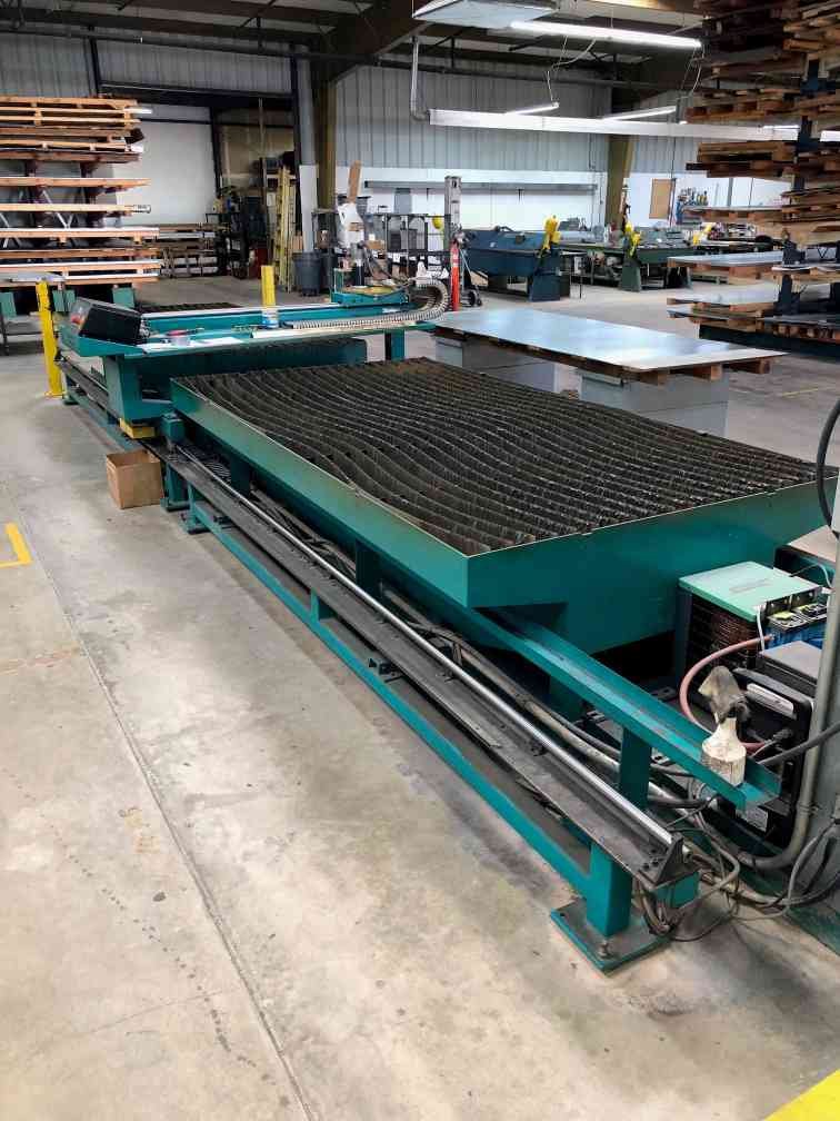 5′ x 20′ Lockformer Vulcan 2900 CNC Plasma Table, 1998 – Hypertherm Powermax 65 - Image 4