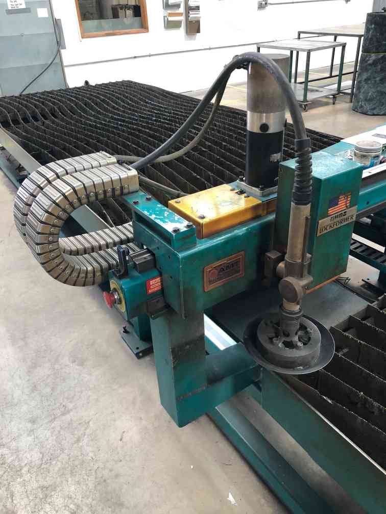 5′ x 20′ Lockformer Vulcan 2900 CNC Plasma Table, 1998 – Hypertherm Powermax 65 - Image 8