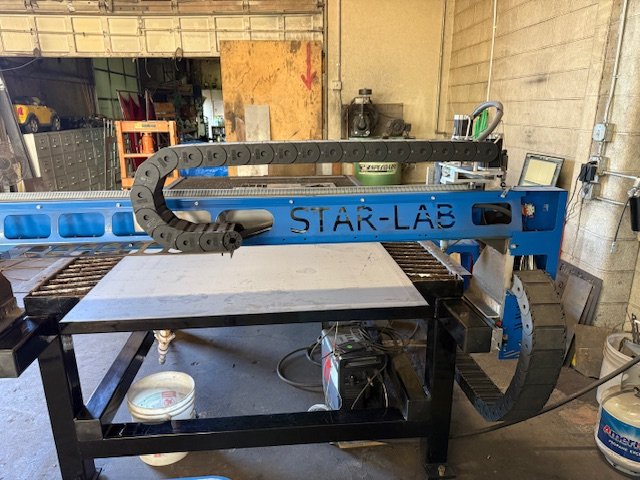 5’x10′ Starlab CNC Plasma Table, 2012 – 85 Amp Hypertherm Sync 85, Water Table, Flashcut OS and Controllers - Image 6