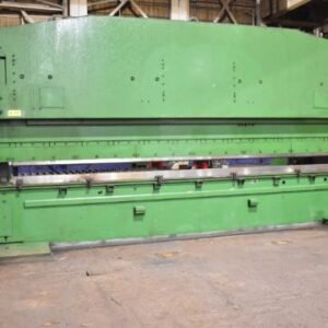 Beyeler 600T 600-Ton Hydraulic Press Brake, 1975 – 26′ Bend Length
