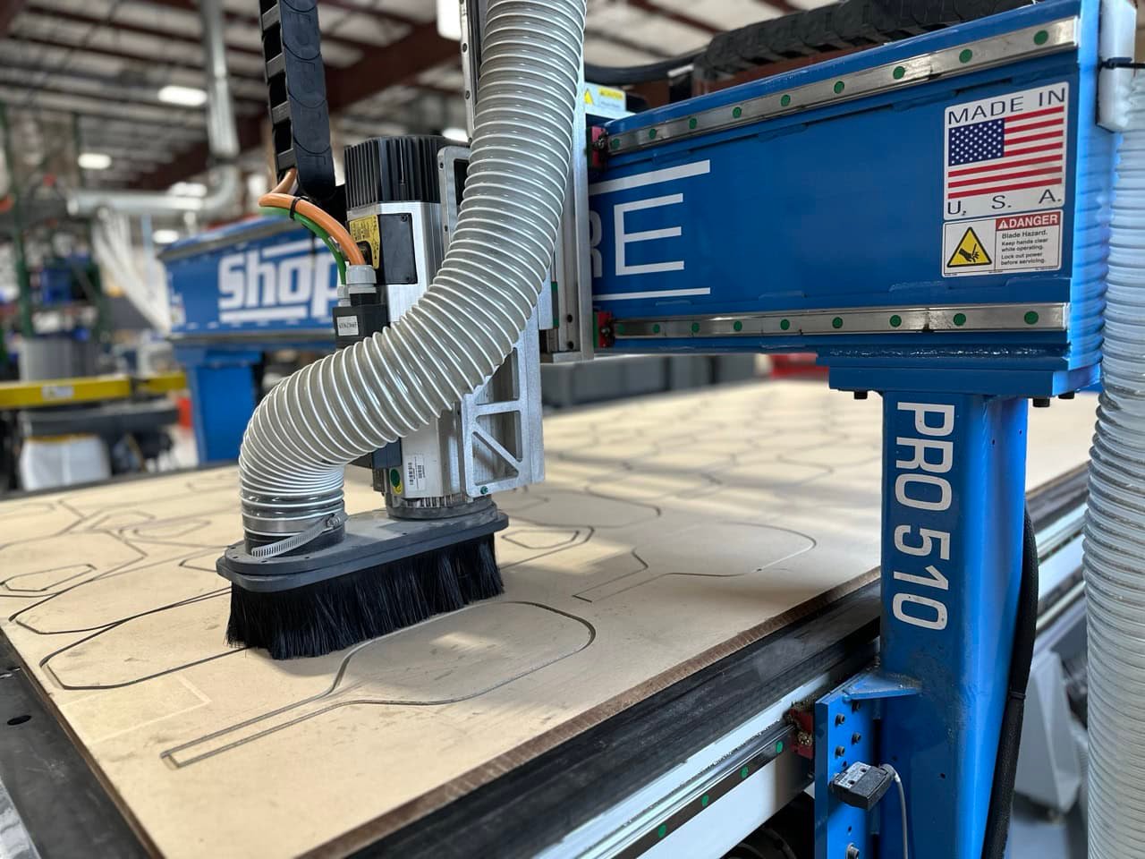 5′ x 10′ ShopSabre PRO510 Router, 2020 – Tool Changer, Vacuum System - Image 7