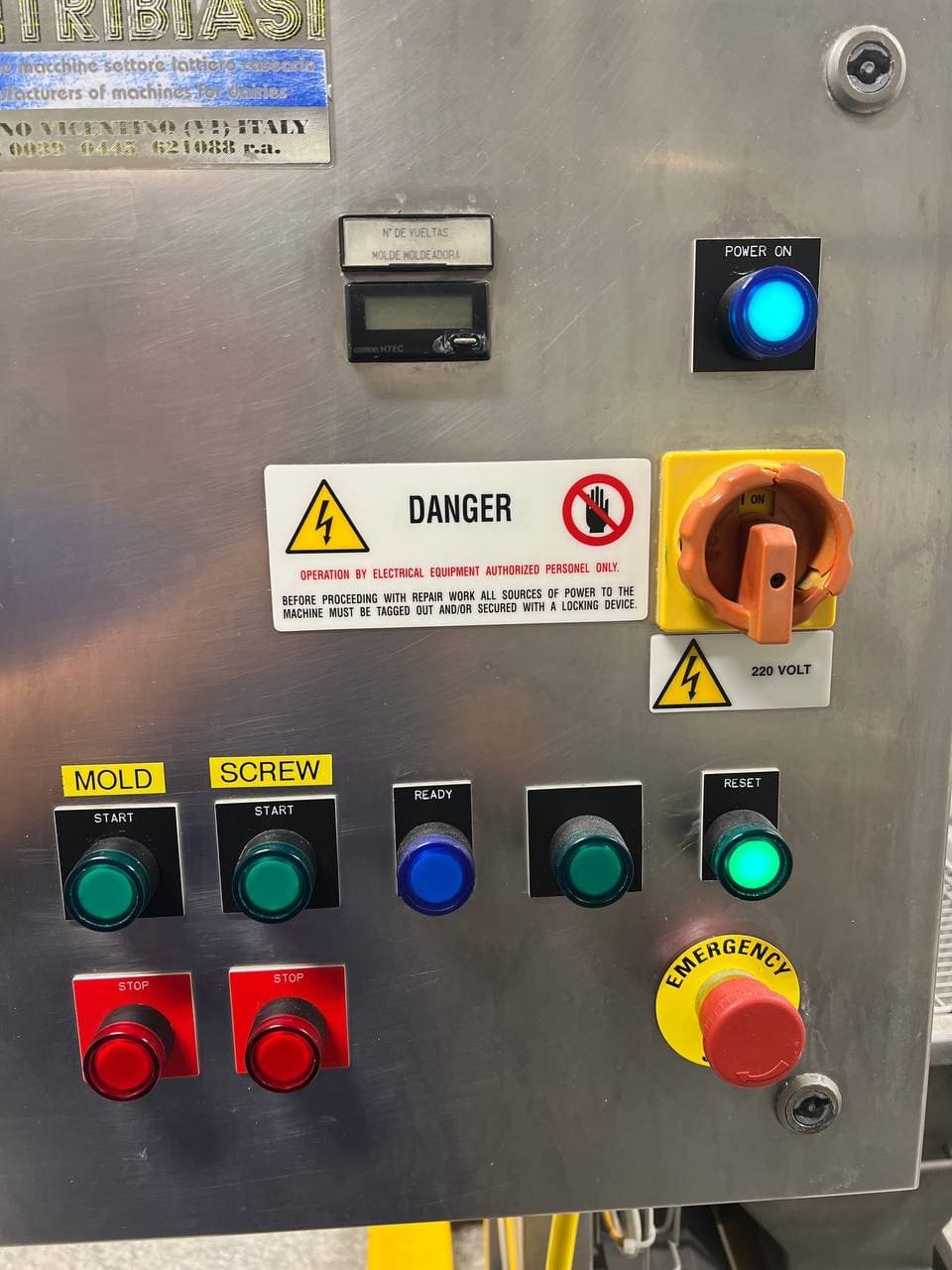 Pietribiasi Moldeadora DM.27 Mozzarella Moulding Machine, 2007 - Image 7