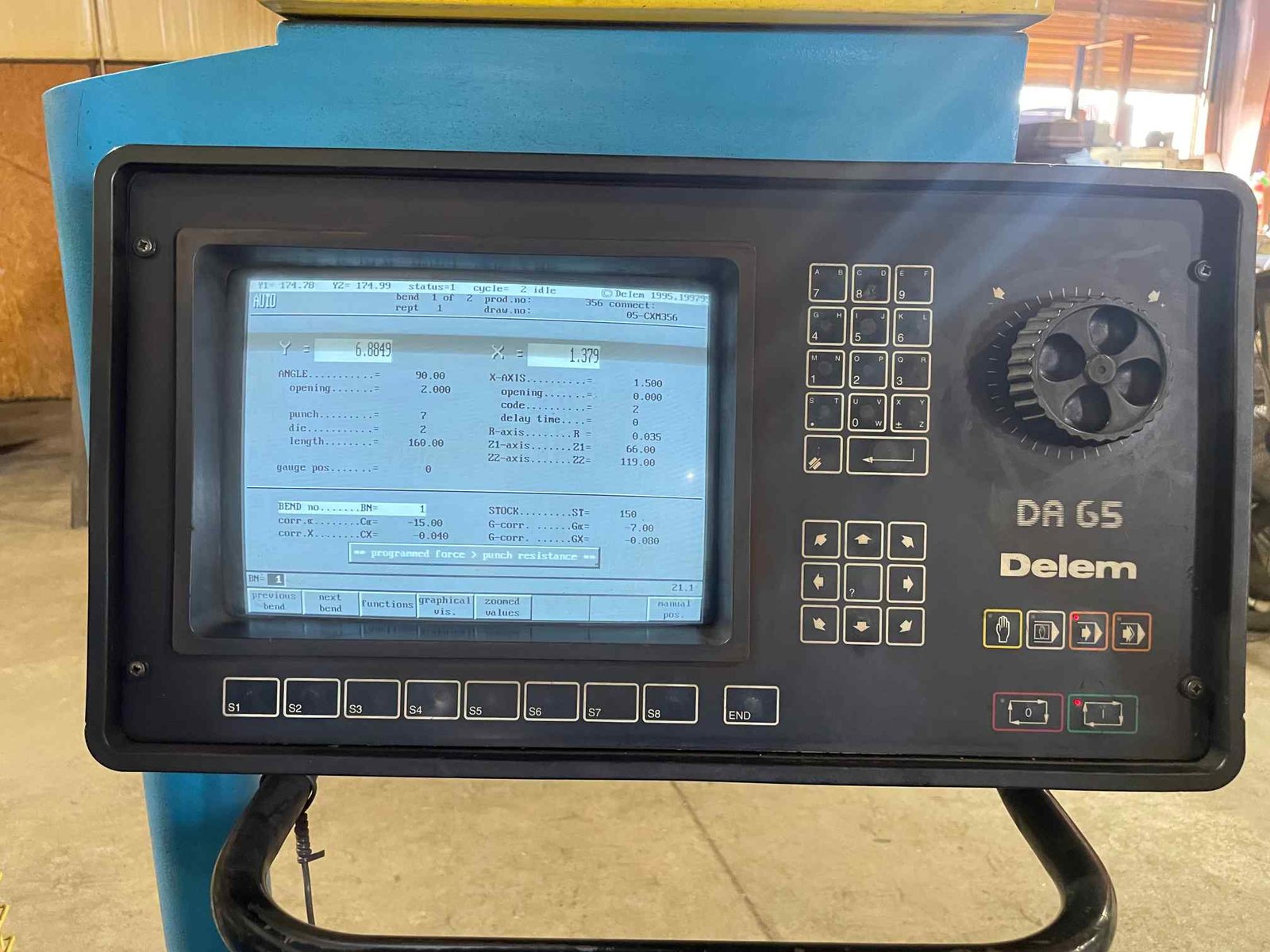 115 Ton x 10′ Gasparini PBS 105-3000 CNC Press Brake, 1997 – 6-Axis - Image 8