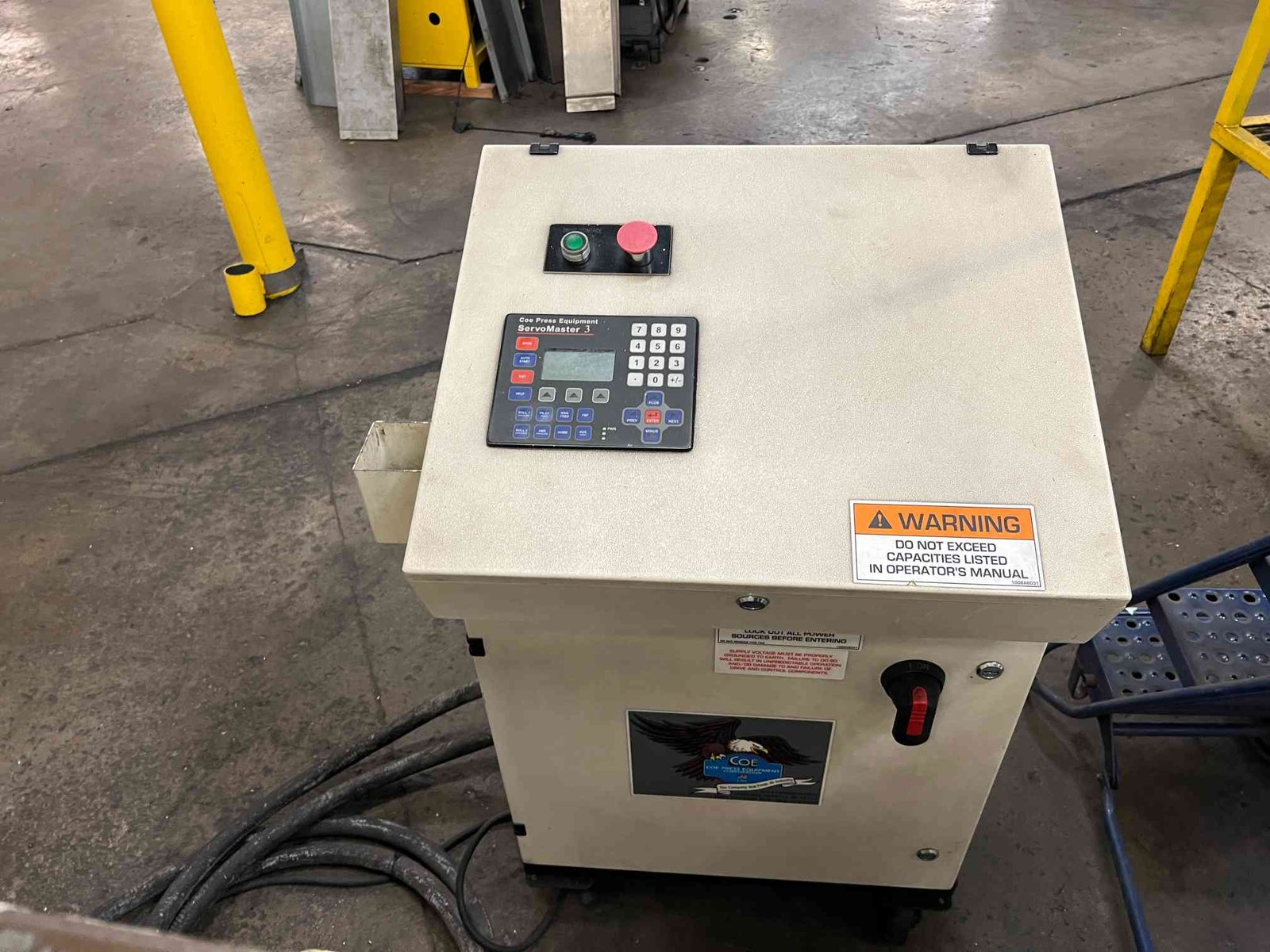 150 Ton Minster Punch Press P2-150-54, 1977 - Image 8