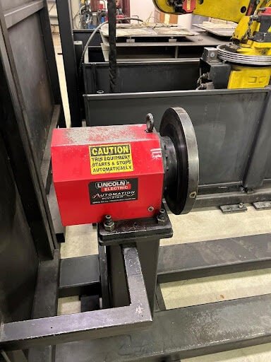 Lincoln Electric Dual Zone Weld Cell, Head and Tailstock, Fixed Table, Rj3iB Control, ArcMate 120iB - Image 8