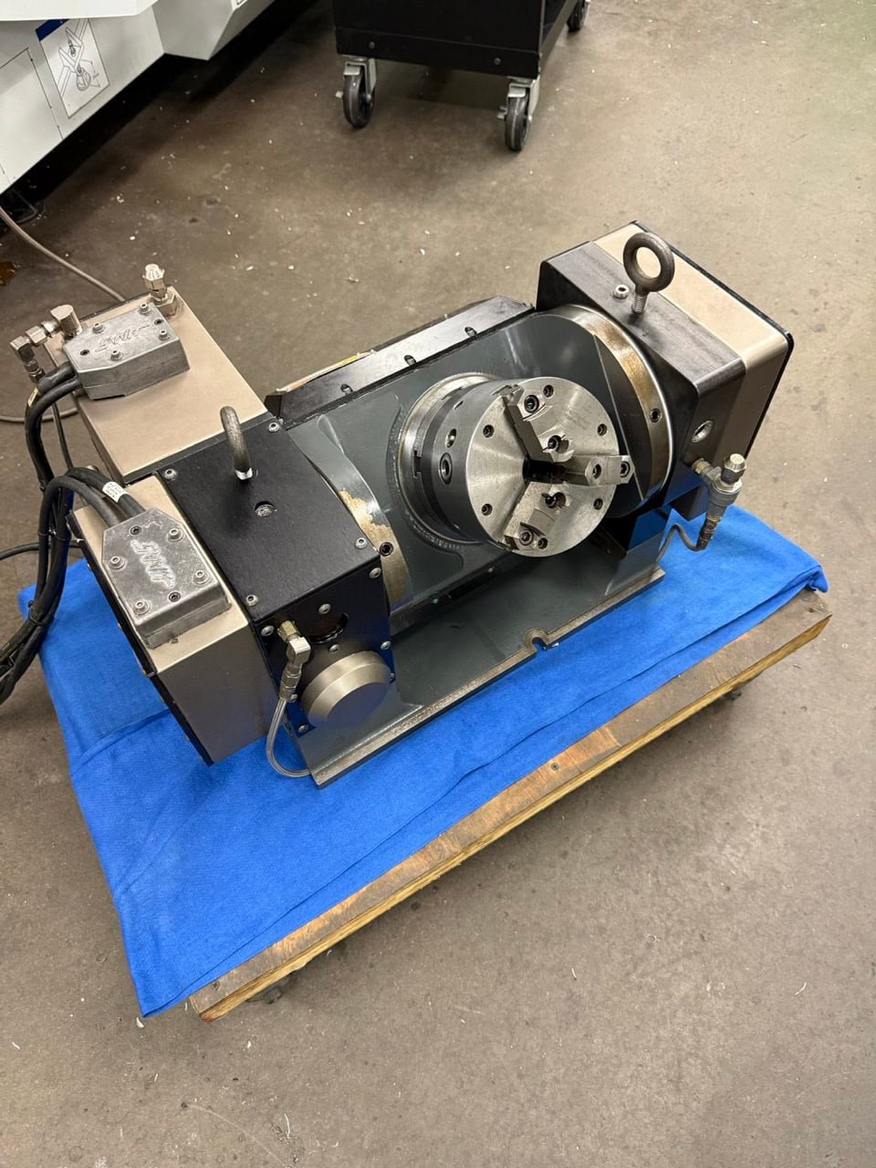 Haas TR-160Y Dual-Axis Trunnion, 2011 – 4th and 5th Axis Drives Included - Image 8