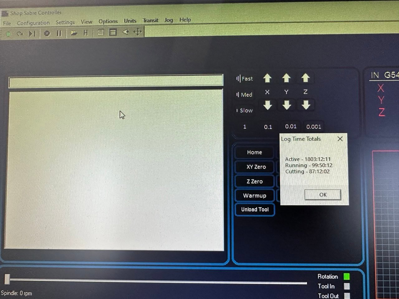 5′ x 10′ ShopSabre PRO510 Router, 2020 – Tool Changer, Vacuum System - Image 8