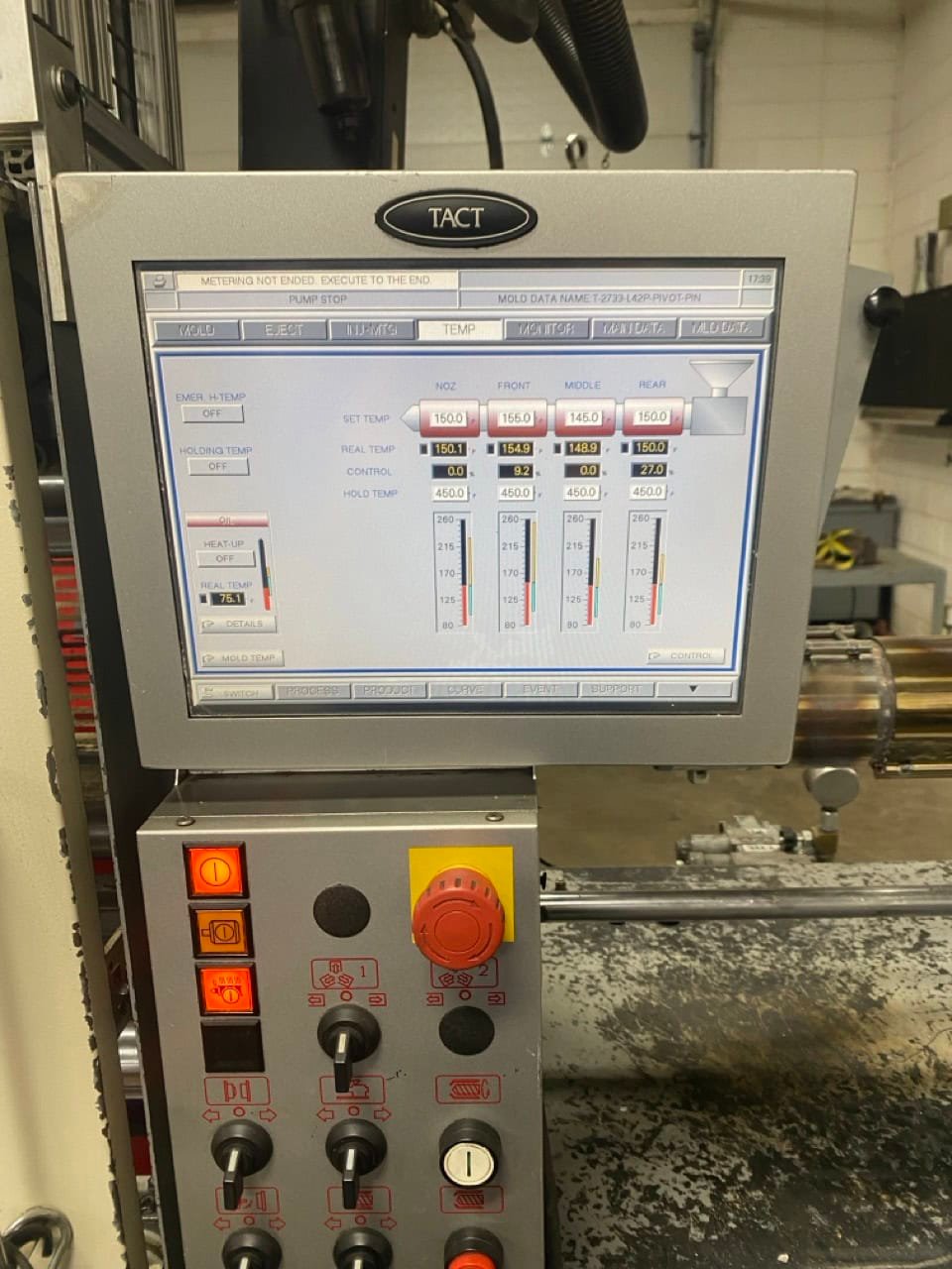 70 Ton 3.8 oz Shot Size Nissei NS60-9A Injection Molding Machine, 2006 - Image 9