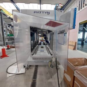 Pattyn Case Packing & Palletizing Line – 2022 – Includes Inserter, Filler, Closer & Conveyors