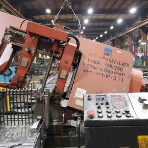 16″ x 16″ Amada HFA-400W Horizontal Band Saw, 2003 – Feed Clamps