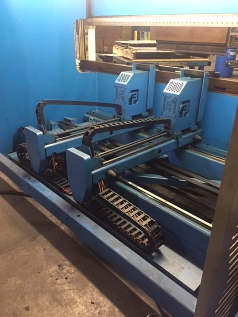 138 Ton X 10′ Finn-Power B125-3060 CNCPress Brake, 2004 – 6-Axis Backgauge, Wila Tooling, Sick Safety Light Curtains, Transformer, Delem 69 CNC Control - Image 6