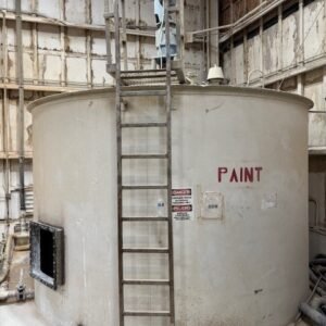 10,000 Gallon Stainless Steel Mixing Tank – 5/10 HP 2 Speed Moduflex Turbine Agitator