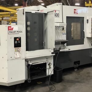 Haas EC-400-PP HMC, 2012 – 6 Station Pallet Pool, 70 Tool ATC, Renishaw Probe