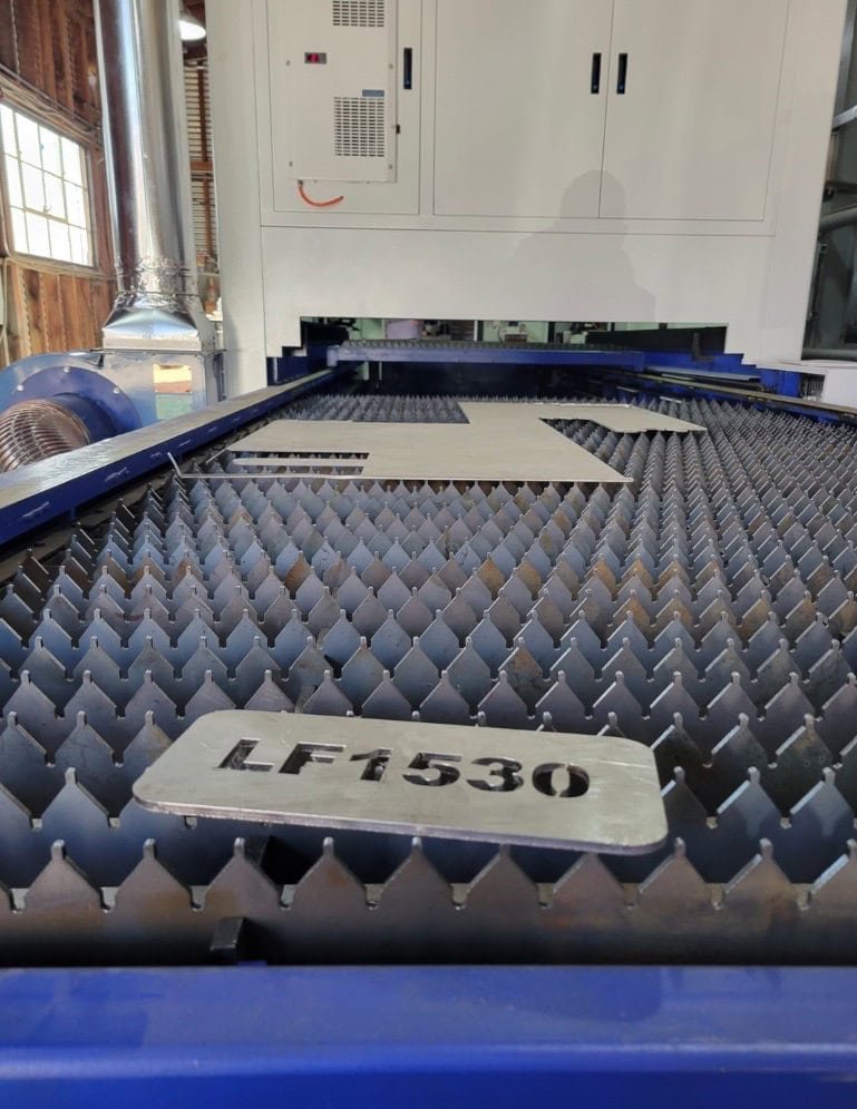 5′ x 10′ 3,000 Watt Eagle LF-1530 Fiber IPG Laser Cutting Machine, 2025 - Image 3