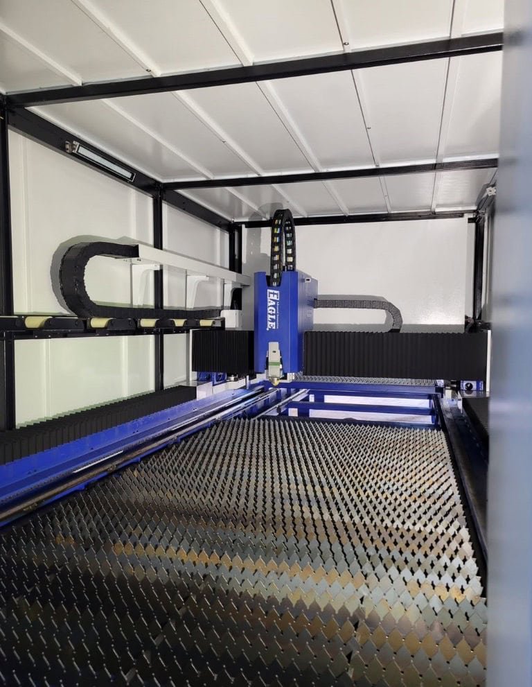5′ x 10′ 3,000 Watt Eagle LF-1530 Fiber IPG Laser Cutting Machine, 2025 - Image 4