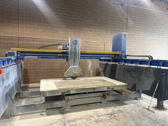 MTE Diamond3XL 625 Bridge Saw, 2023 – Full Slab Mitering