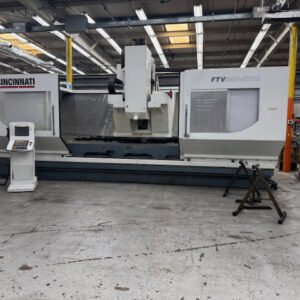 Cincinnati FTV 840-3700 VMC, 2008 – Fanuc Control, Through Spindle Coolant, 4th Axis Ready