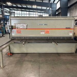 1/2” x 12’ AccurShear 650012 Hydraulic Power Squaring Shear, 2006 – Backgauge