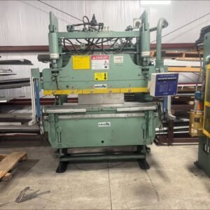 50 Ton x 6′ Betenbender hydraulic Press Brake, 1990 – Light Curtains, CNC Automec Backguage