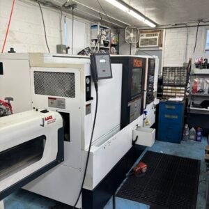 Mazak QTS 200M CNC Lathe, 2012 – Bar Feeder, Live Tooling, Tailstock