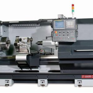 Ganesh GTW-3080 BB CNC Lathe, 2024 – 10″ Big Bore, DEMO Machine, Front/ Rear Chuck, Fanuc, Tailstock