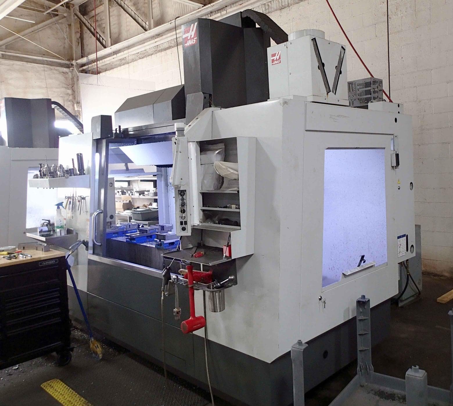 Haas VF-4SS 5-Axis VMC, 2020- TR200Y Trunnion Rotary Table, TSC, Probing, HSM, TCPC & DWO - Image 13