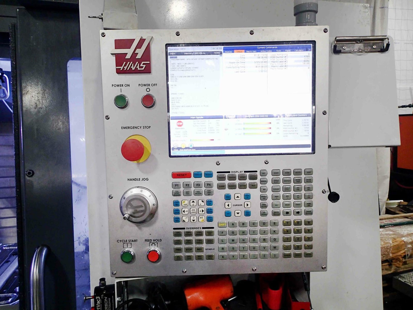 Haas VF-5SS 5-Axis VMC, 2020 – Probing, TSC, HSM, Auto Doors, TCPC & DWO - Image 3