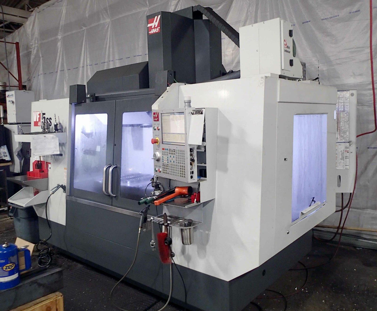 Haas VF-5SS 5-Axis VMC, 2020 – Probing, TSC, HSM, Auto Doors, TCPC & DWO - Image 14