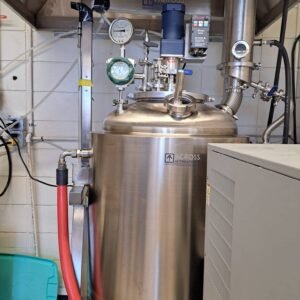 200 Liter Across International SR200 Jacketed Stainless Steel Reactor & Huber Unistat T320 with Pilot ONE, 2021 (Like New)