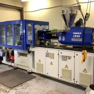 130 Ton 10.5 Oz Tederic D130/510 i510 Injection Molding Machine, 2017