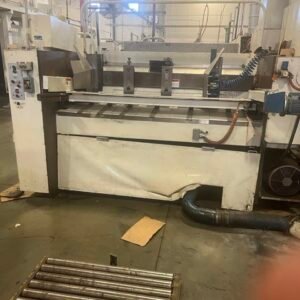 Emba 160 Flexo Folder Gluer, 1985 – Main Feeder Vacuum Pump Needs Replacing