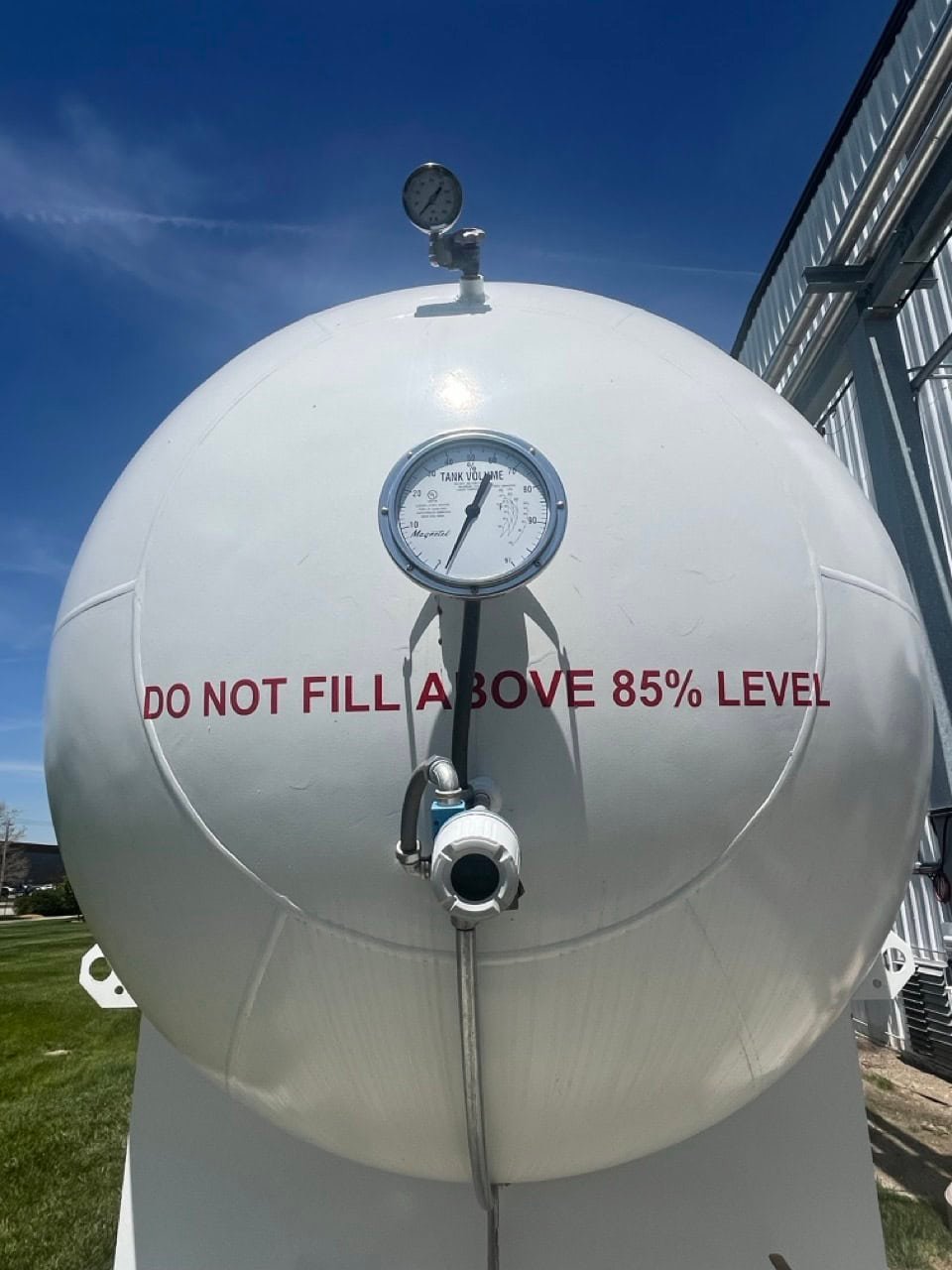 6,565‑Gallon ASME Skid‑Mounted R134a Refrigerant Storage Tank System (Pressurized 250 psig) - Image 4