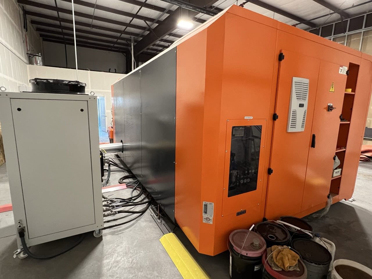 4000 Watt Nukon REX315 GX Fiber Laser, 2022 – 5’x10′ Table, Dust Collector, Chiller - Image 23
