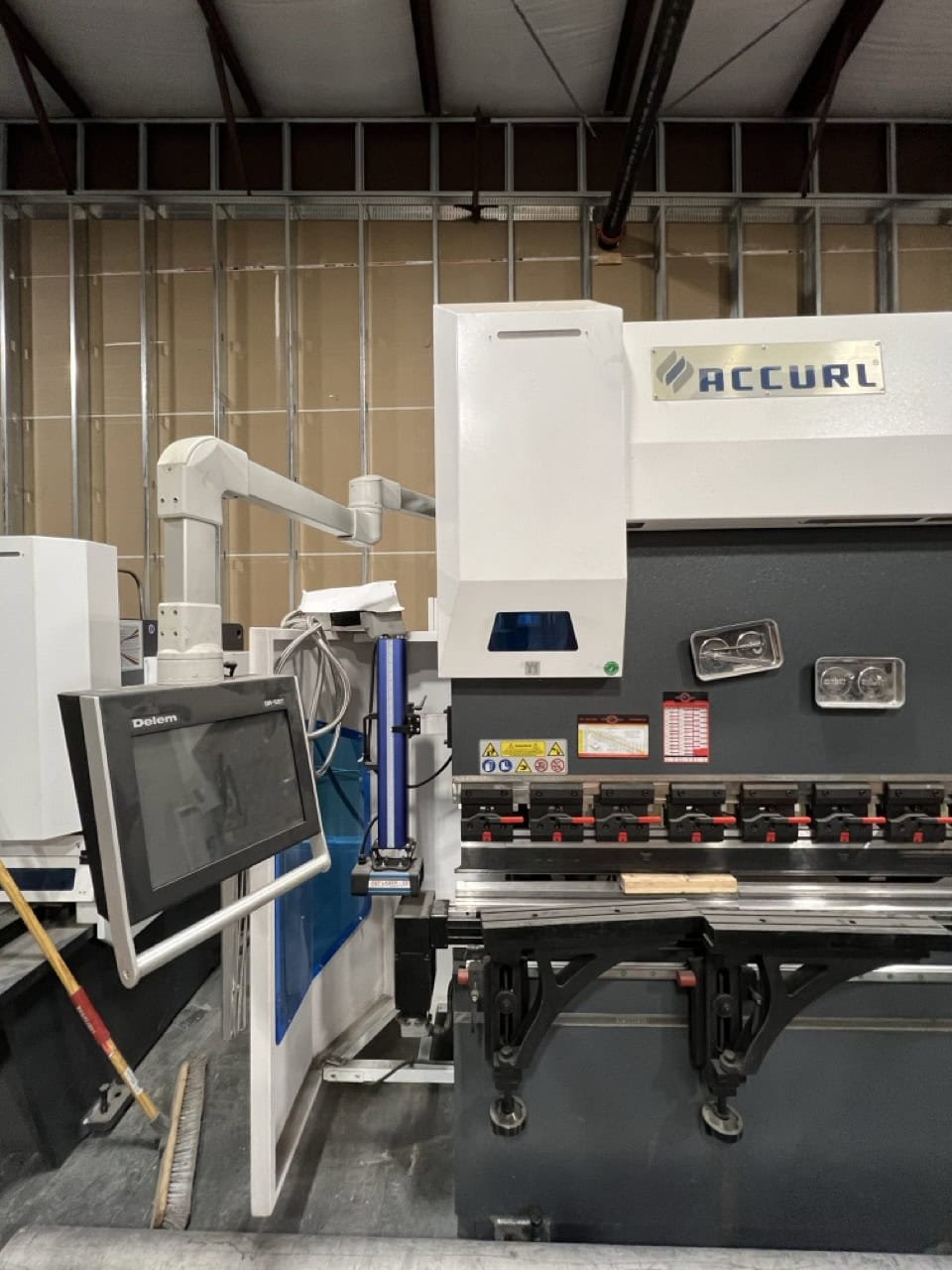 150 Ton x 10′ Accurl 5-Axis CNC Press Brake, 2021 – Backgauge, Laser Safety System, Crowning - Image 4