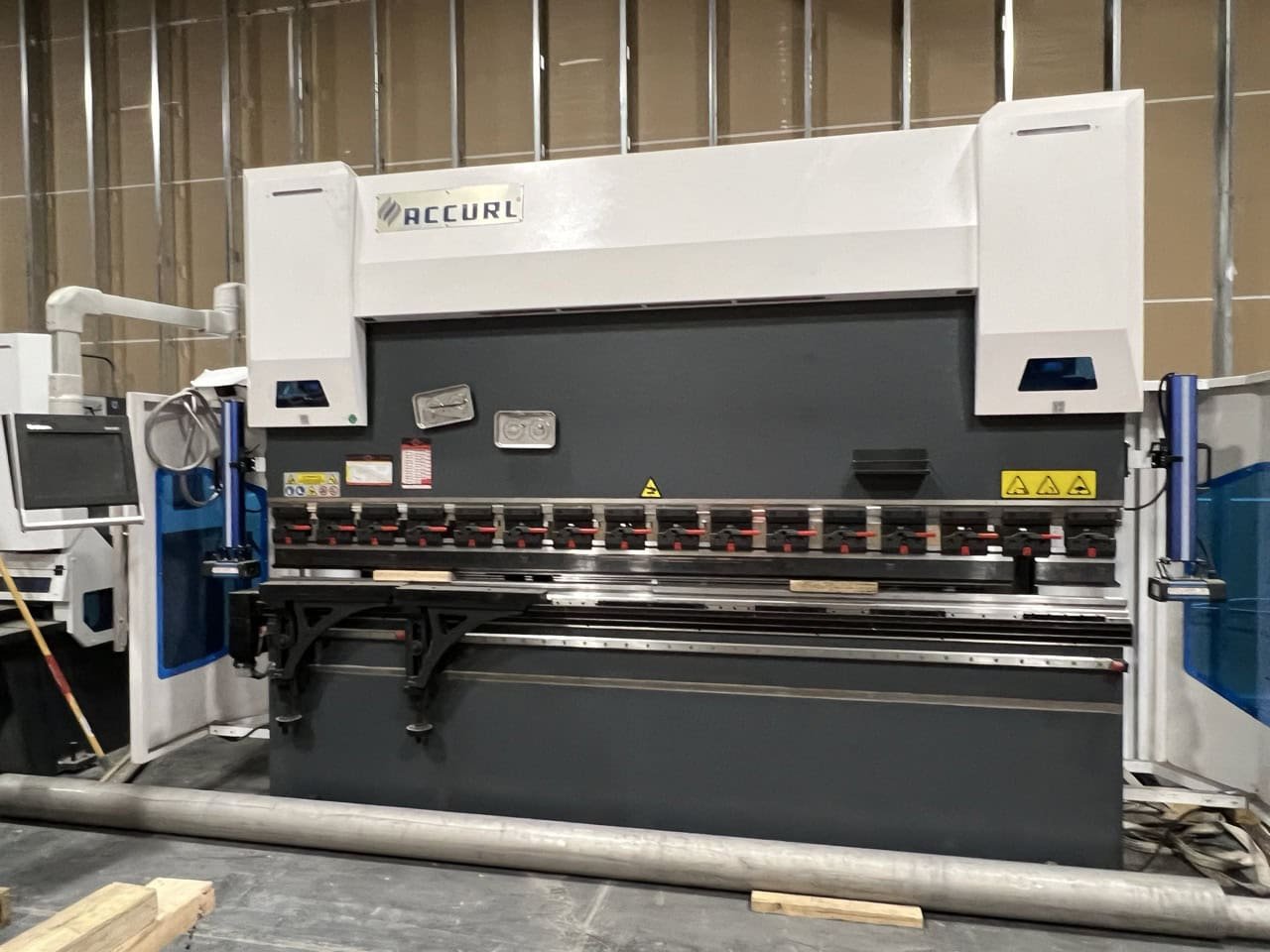 150 Ton x 10′ Accurl 5-Axis CNC Press Brake, 2021 – Backgauge, Laser Safety System, Crowning - Image 7