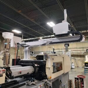 224 Ton Nissei DCX200III-25A Molding Machine – 2023 – Includes Chiller, Dryer, Temp Controller & Granulator