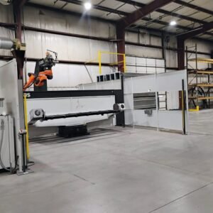 Cloos CS-30 Robotic Welding Cell, 2023 – 450a Qineo pulse Power Source, 7 Axis QIROX® QRC-410e Robot