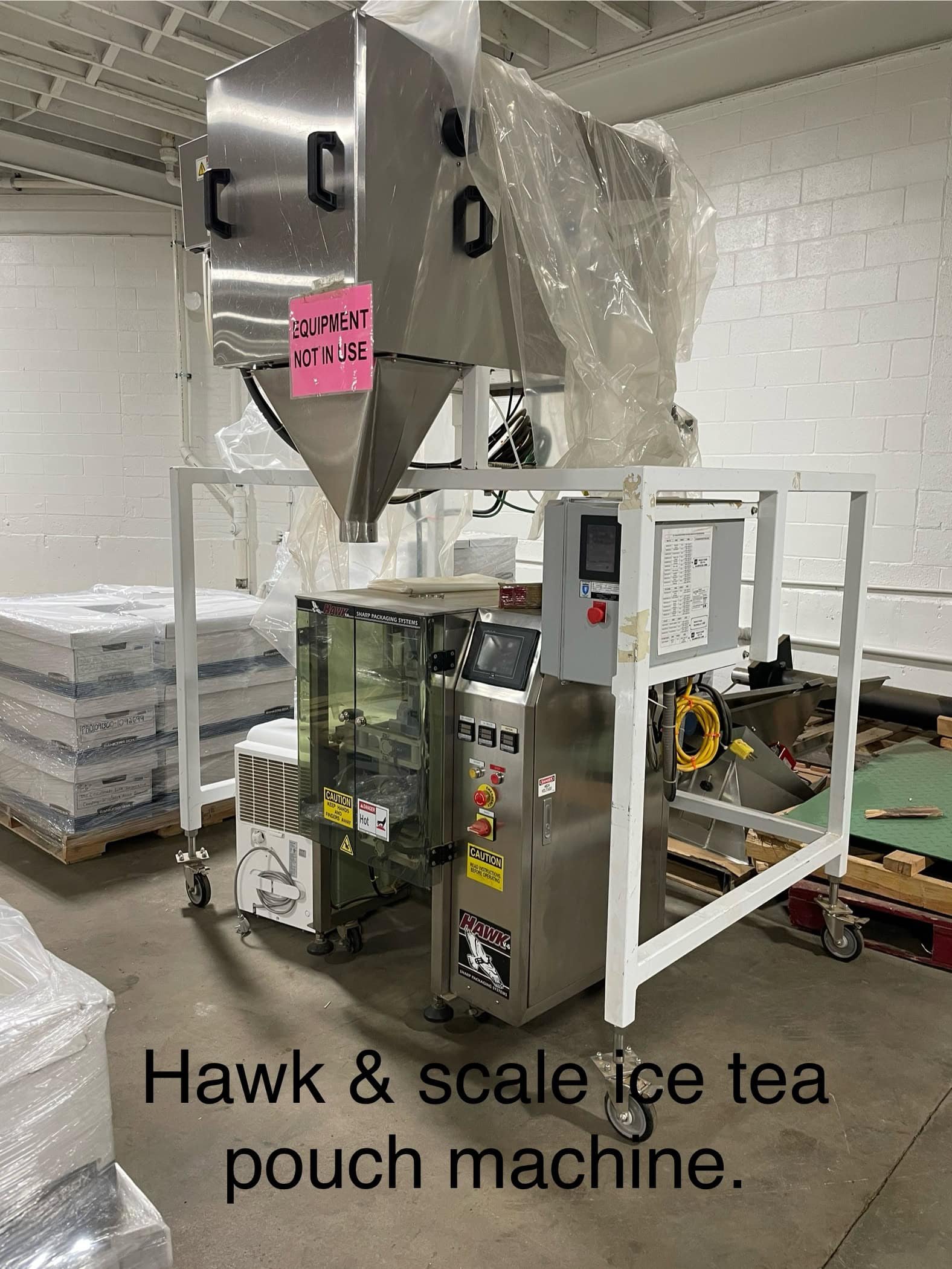 Weigh Right iQ Shuttle Scale and Sharp HAWK V6 VFFS Bagger, 2014 - Image 6