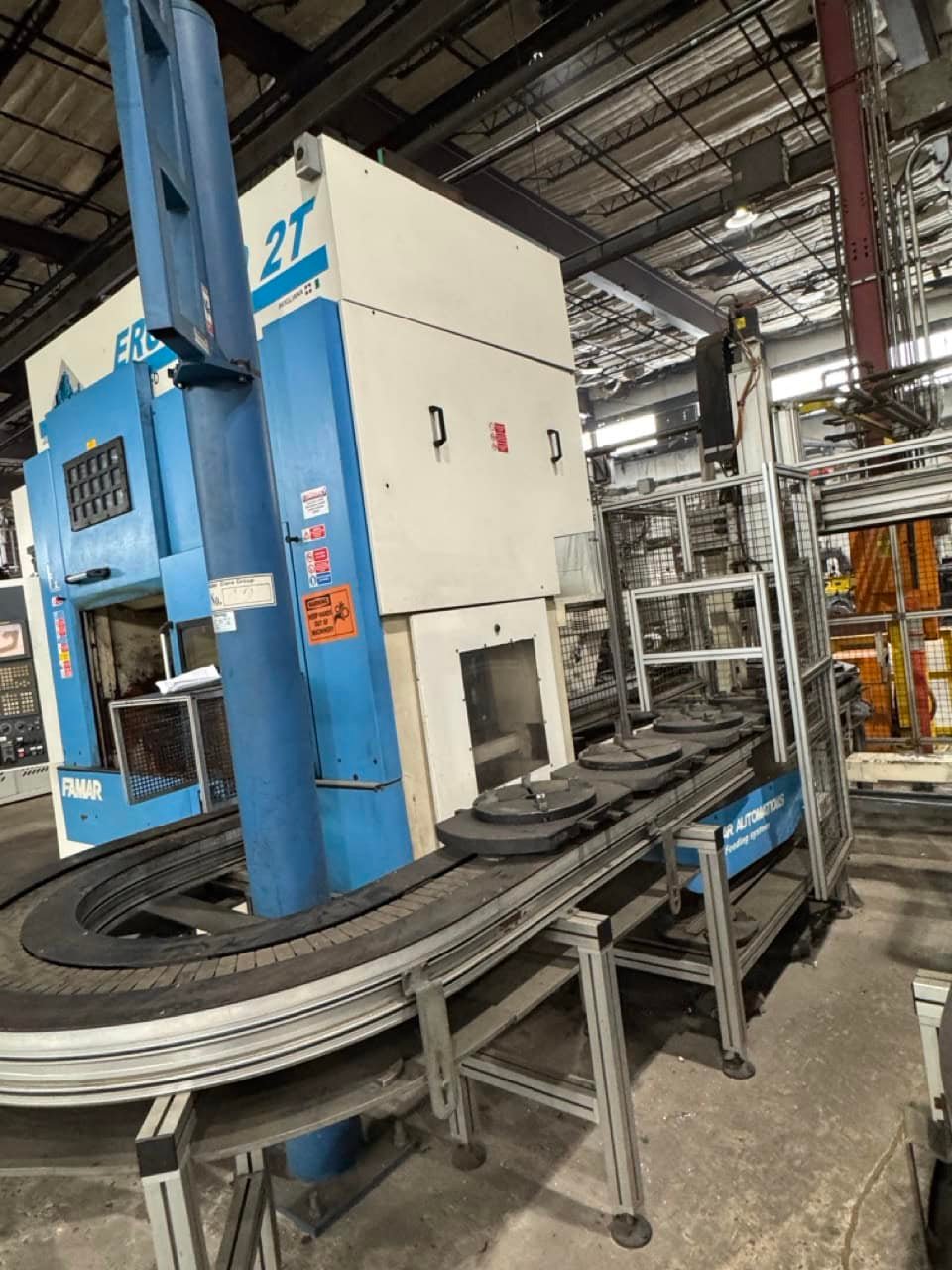 Famar Ergo 500 2T Multi-Tasking Turning Center, 2007 – Load/Unload Conveyor, Fanuc Control - Image 10
