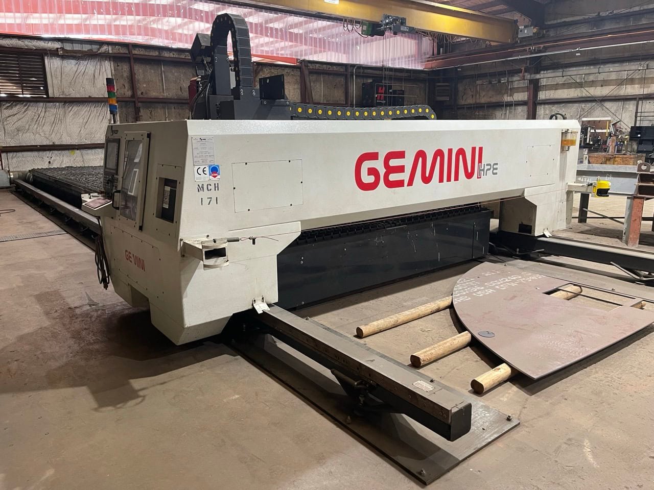 Ficep Gemini HPE Plasma, 2016 – Hypertherm HPR260XD, Dust Collector - Image 2