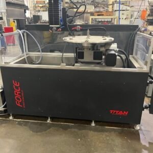 Titan Force 1600 Small Hole EDM Drill, 2023 – Tilting Drill Head, 6-Axis Rotary