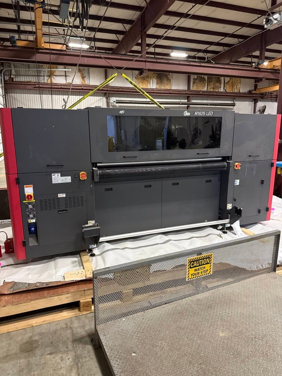 EFI H 1625 LED 65″ Flatbed Printer, 2016