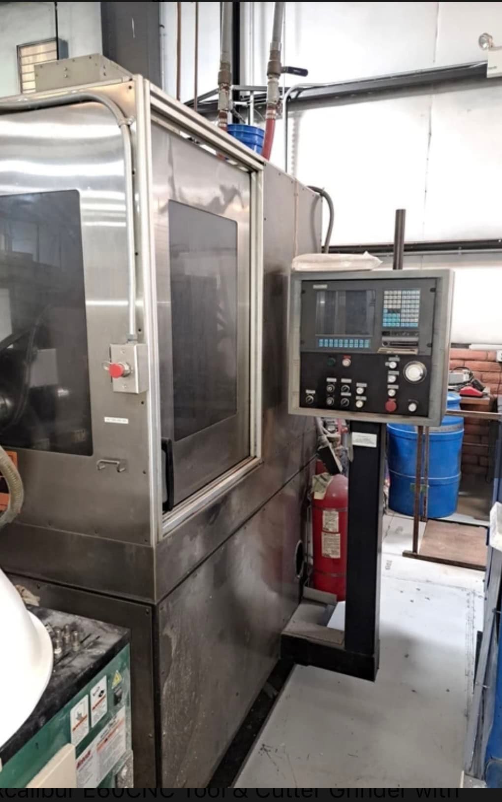 Excalibur E60 CNC Tool & Cutter Grinder, 2002 – Ebbco Filtration, Fanuc 5 Axis Robot
