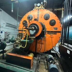 1966 Orr & Sembower 350 HP 3‑pass firetube natural‑gas boiler