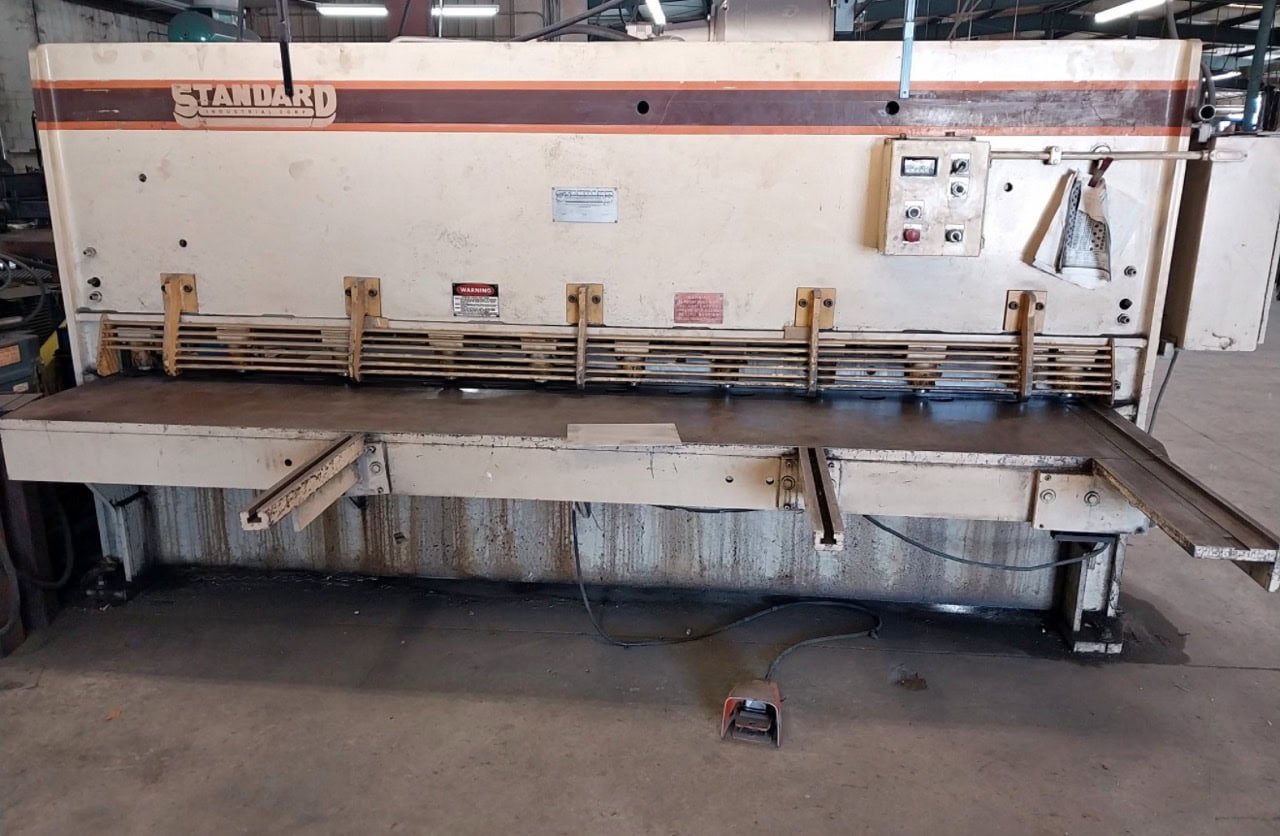 1/4” X 10’ Standard AS250-10 Hydraulic Shear, 1993