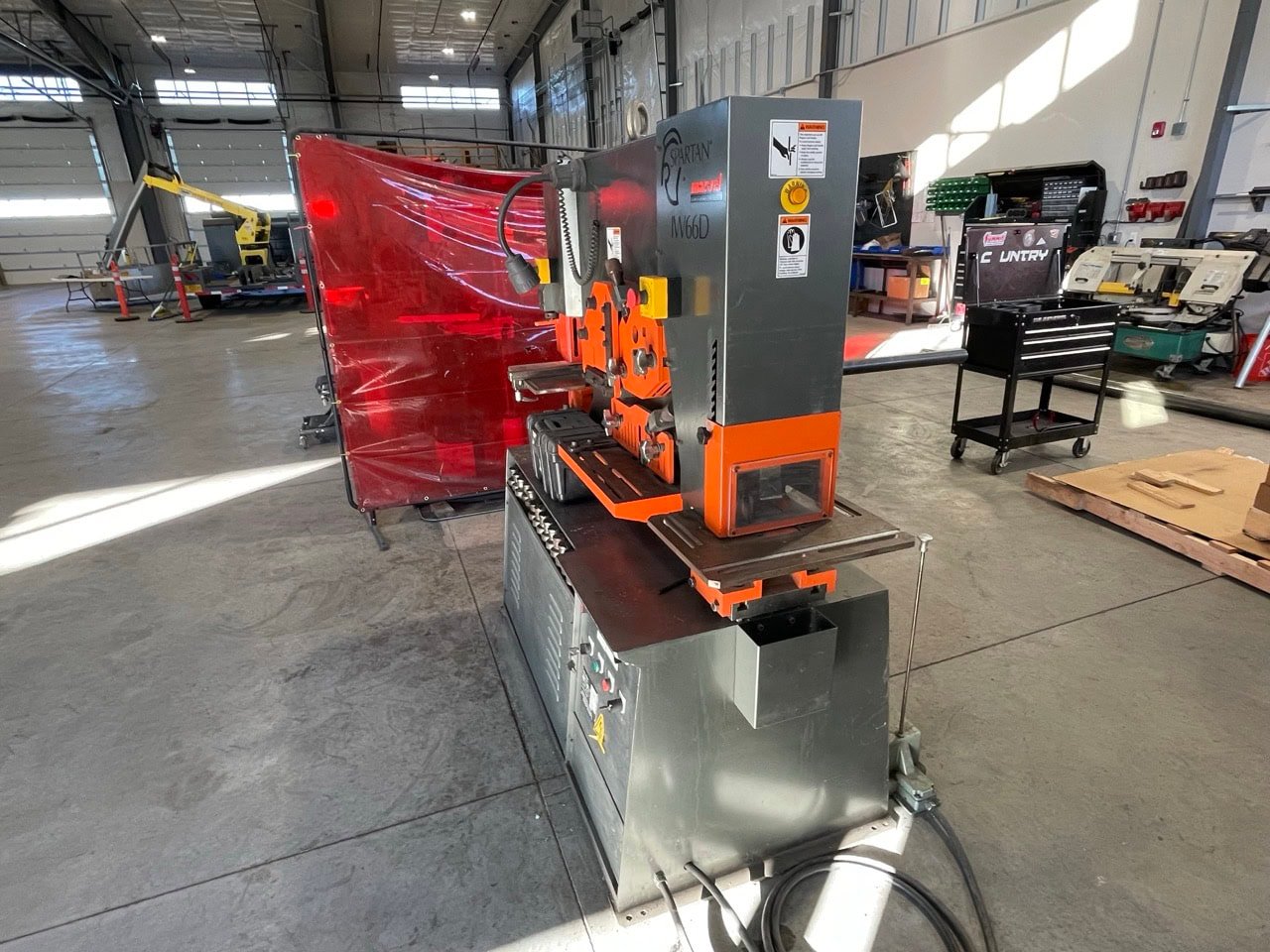 66 Ton Marvel Spartan IW66D Ironworker, 2014 – Dies Included - Image 2