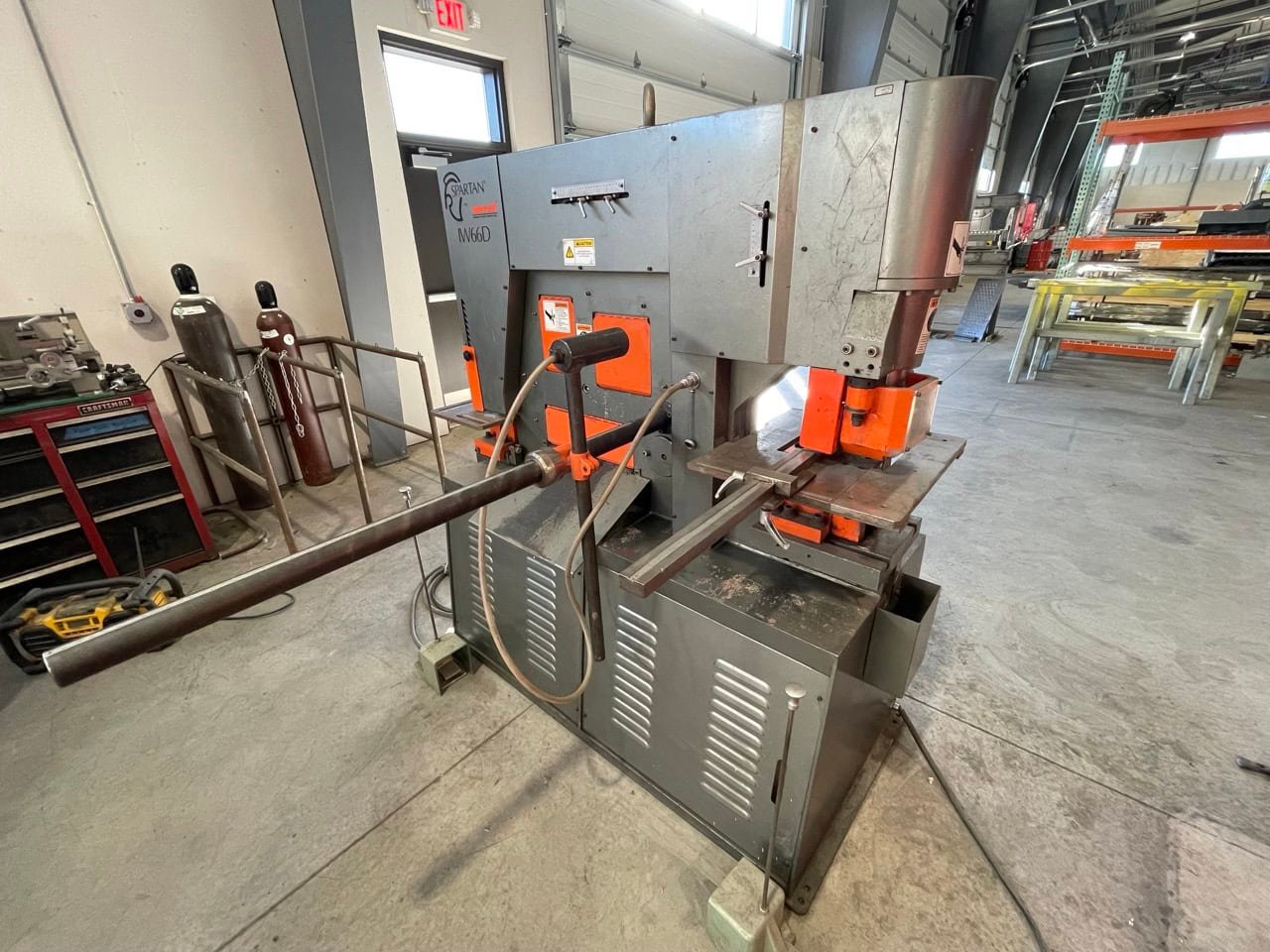 66 Ton Marvel Spartan IW66D Ironworker, 2014 – Dies Included - Image 4