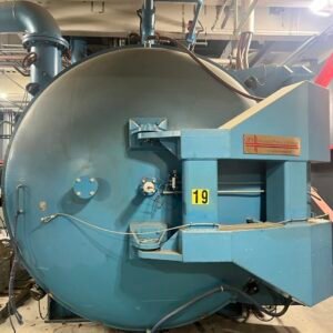 Graphite Furnace Systems Model #19 – Large Format High-Temp Vacuum Furnace with Graphite Insulation and Internal Heating Elements