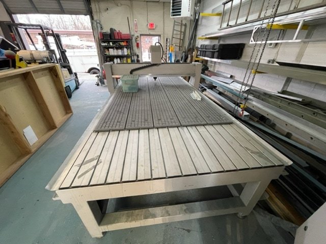 Excitech AM-34 5′ x 10′ Vacuum Table CNC Router, 2014 - Image 4