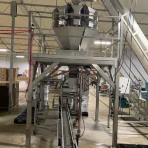 Ohlson 10 Head Scale System w Conveyor & Mezzanine